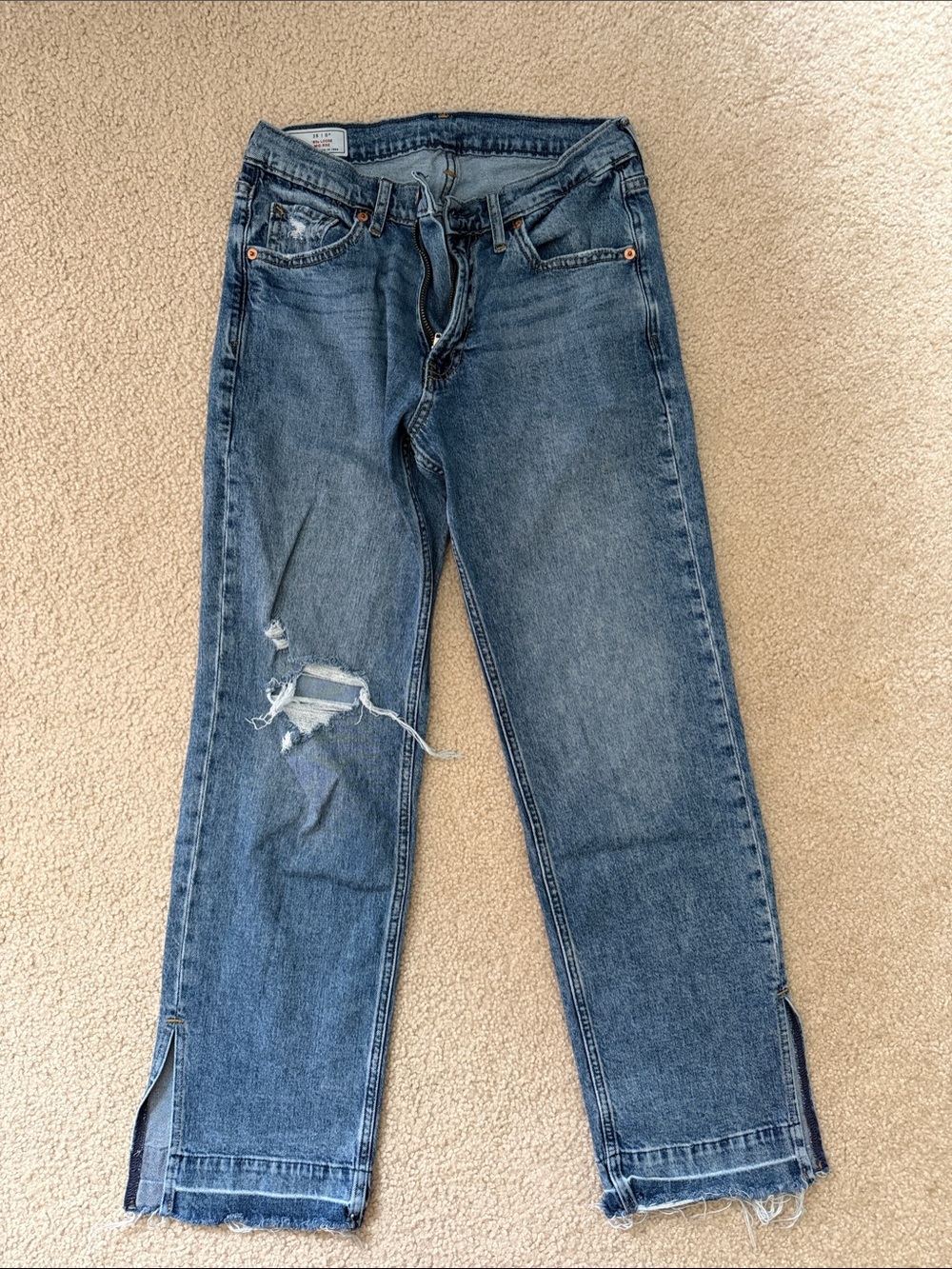 GAP Distressed Blue Jeans